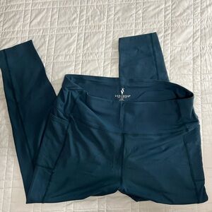 Skechers 7/8 leggings, XXL, forest green, like new.